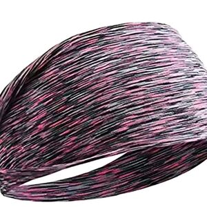 Elegant Pink and Black Women's Headband